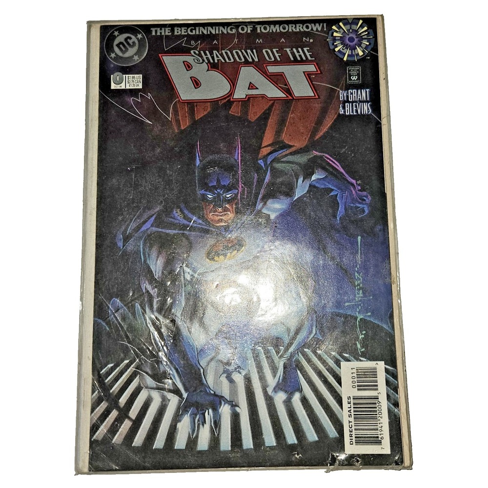 Batman: Shadow of The Bat #0 Oct,1994 DC Comics -THE BEGINNING OF TOMORROW!
